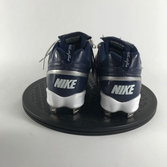 Nike Unify Metal Baseball Cleats Blue/White 415179-411 Women’s Size 10.5 - Picture 6 of 11